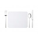 19*23cm PU Leather Placemat (White)（10/pack）